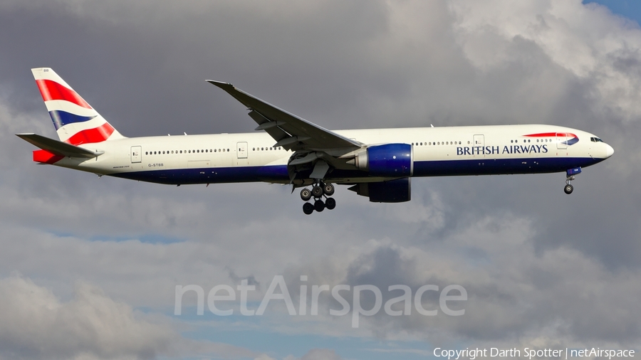 British Airways Boeing 777-36N(ER) (G-STBB) | Photo 182201