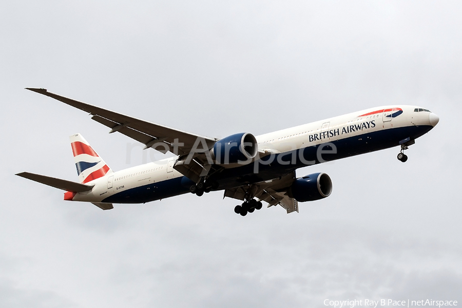 British Airways Boeing 777-36N(ER) (G-STBB) | Photo 446043