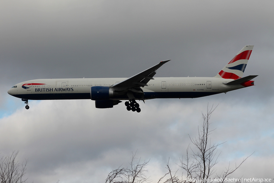 British Airways Boeing 777-36N(ER) (G-STBC) | Photo 148472