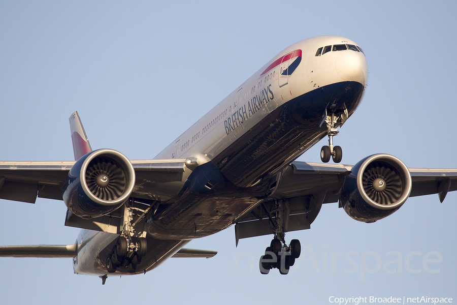 British Airways Boeing 777-36N(ER) (G-STBC) | Photo 24072