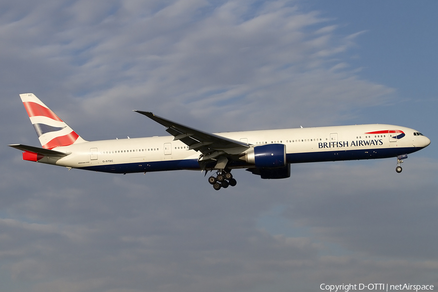 British Airways Boeing 777-36N(ER) (G-STBC) | Photo 471619