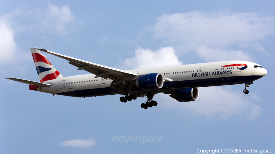 British Airways Boeing 777-36N(ER) (G-STBC) | Photo 67069