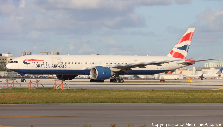 British Airways Boeing 777-36N(ER) (G-STBC) | Photo 544482
