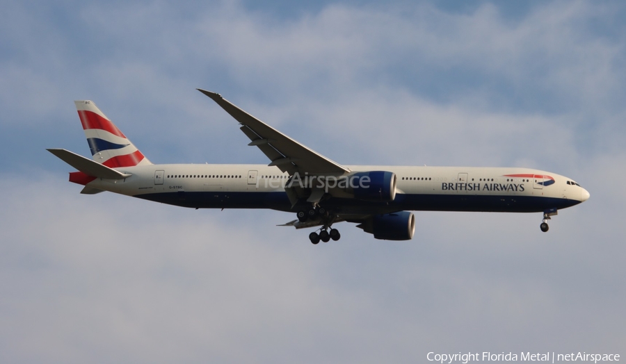 British Airways Boeing 777-36N(ER) (G-STBC) | Photo 647713
