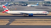 British Airways Boeing 777-36N(ER) (G-STBD) at  Tokyo - Haneda International, Japan