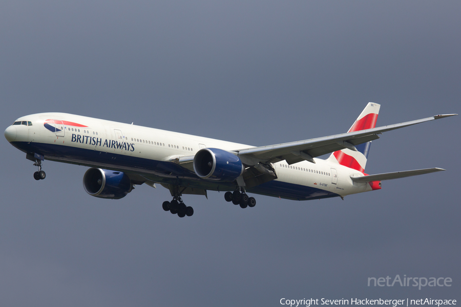 British Airways Boeing 777-36N(ER) (G-STBE) | Photo 205179