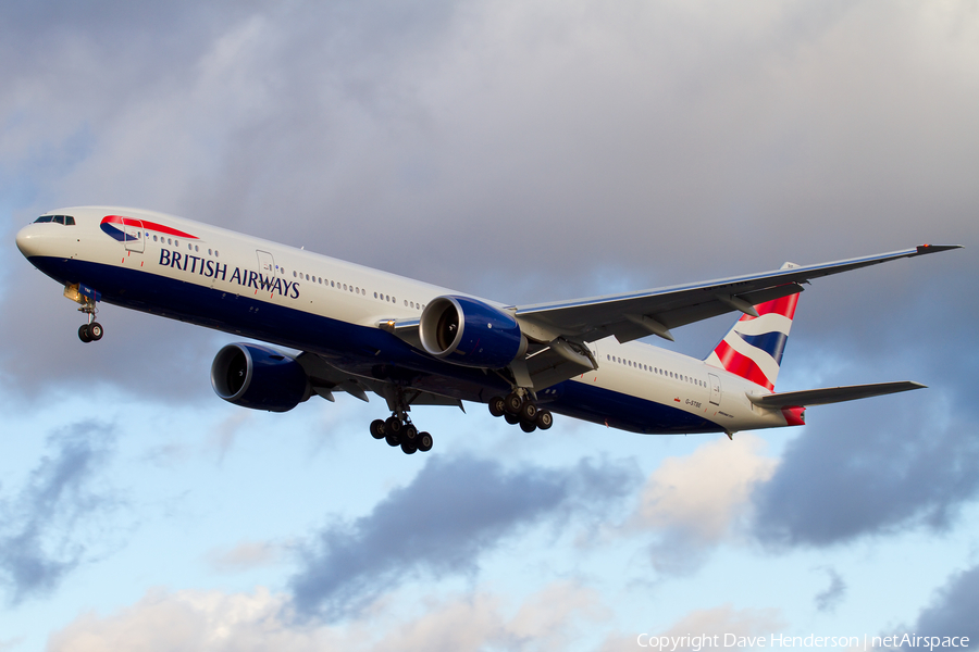 British Airways Boeing 777-36N(ER) (G-STBE) | Photo 3439