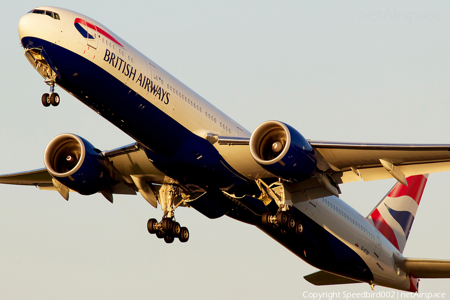 British Airways Boeing 777-336(ER) (G-STBF) | Photo 46143