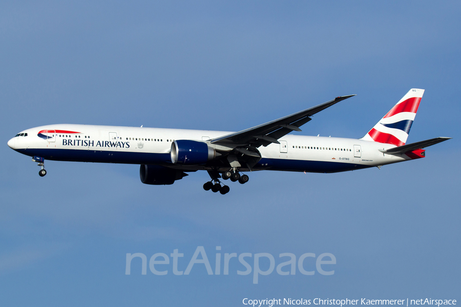 British Airways Boeing 777-336(ER) (G-STBG) | Photo 121927