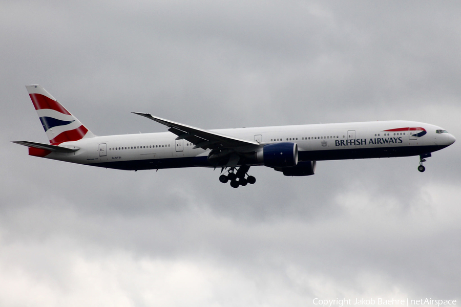 British Airways Boeing 777-336(ER) (G-STBI) | Photo 148900
