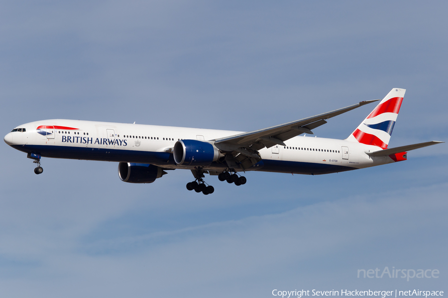 British Airways Boeing 777-336(ER) (G-STBI) | Photo 239300