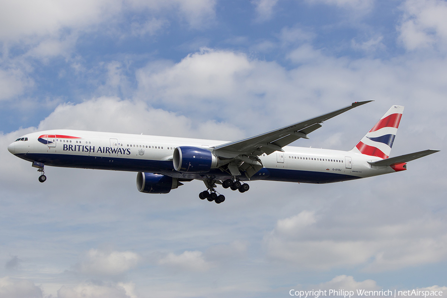 British Airways Boeing 777-336(ER) (G-STBJ) | Photo 114897