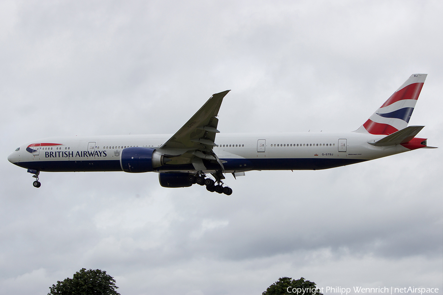 British Airways Boeing 777-336(ER) (G-STBJ) | Photo 115549