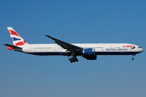 British Airways Boeing 777-336(ER) (G-STBJ) at  London - Heathrow, United Kingdom