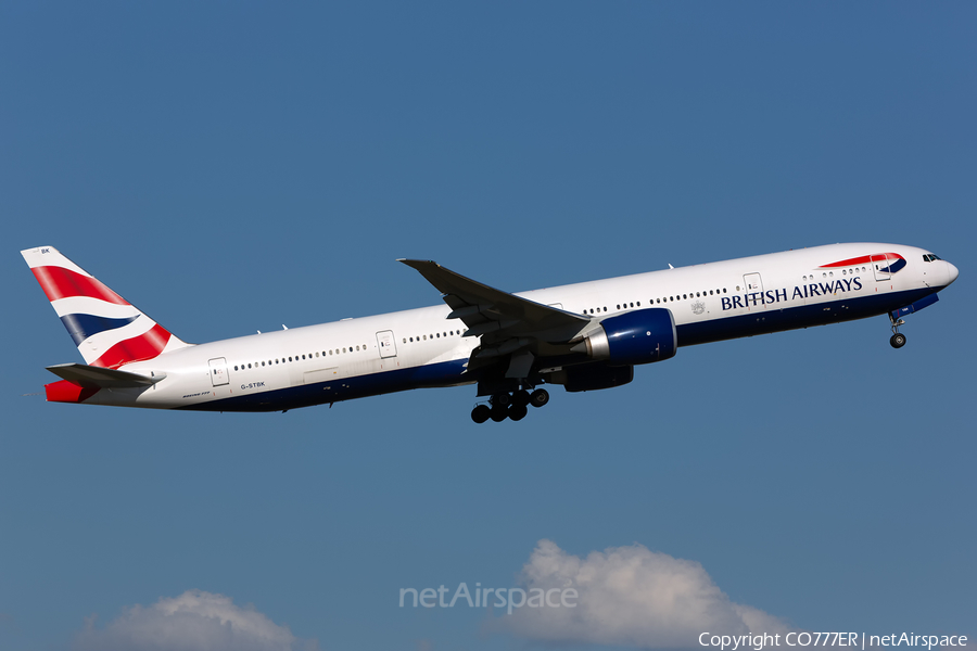 British Airways Boeing 777-336(ER) (G-STBK) | Photo 263863
