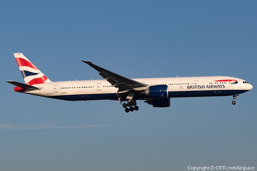 British Airways Boeing 777-336(ER) (G-STBK) | Photo 141254