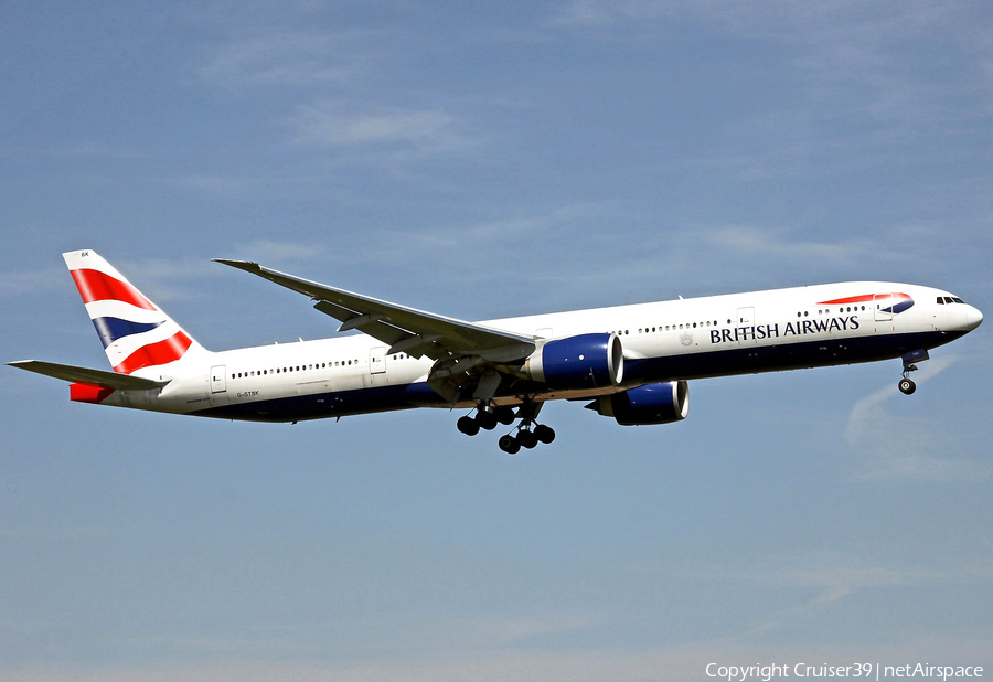 British Airways Boeing 777-336(ER) (G-STBK) | Photo 156145
