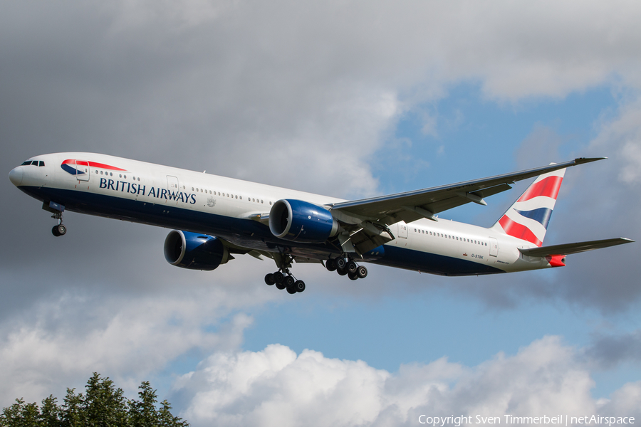 British Airways Boeing 777-336(ER) (G-STBK) | Photo 186240