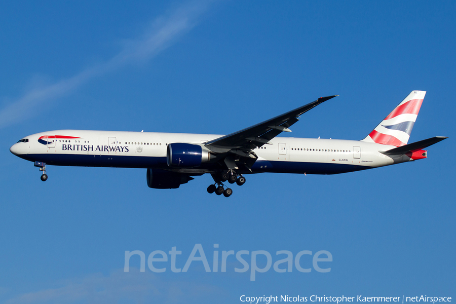 British Airways Boeing 777-336(ER) (G-STBL) | Photo 121956