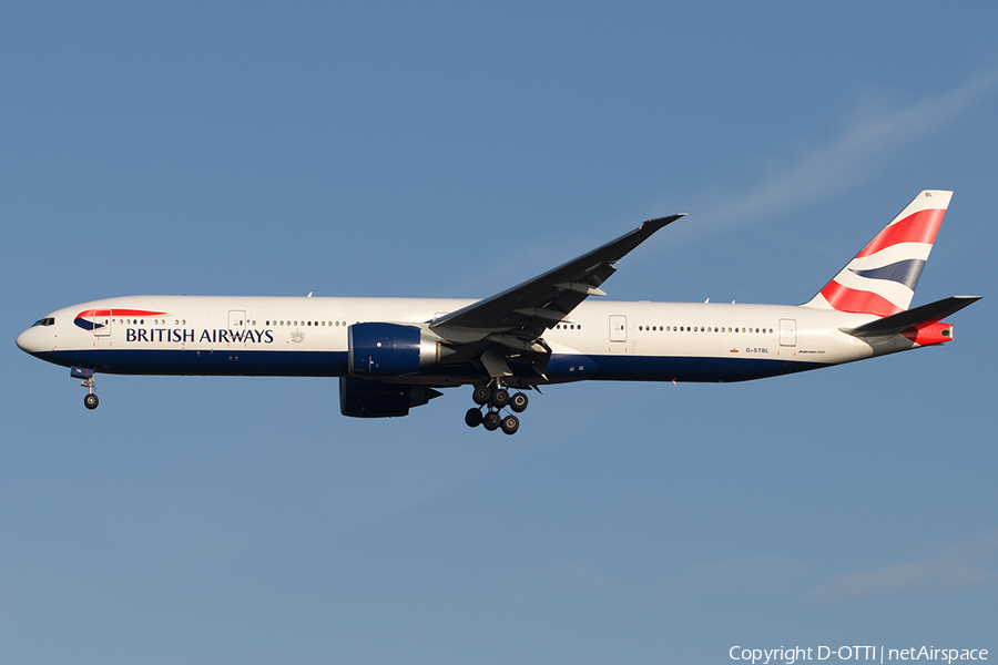 British Airways Boeing 777-336(ER) (G-STBL) | Photo 525534