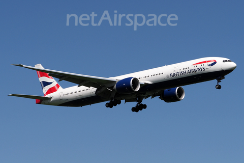 British Airways Boeing 777-336(ER) (G-STBO) at  London - Heathrow, United Kingdom