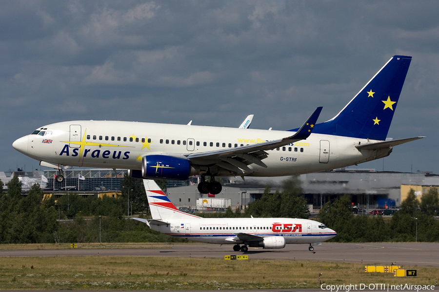 Astraeus Boeing 737-76N (G-STRF) | Photo 267269