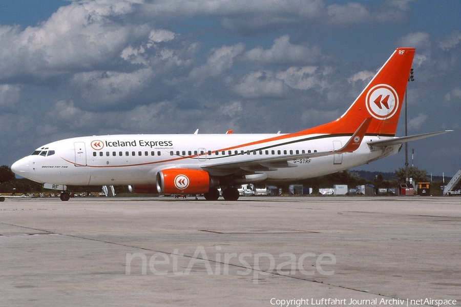 Iceland Express Boeing 737-76N (G-STRF) | Photo 397132