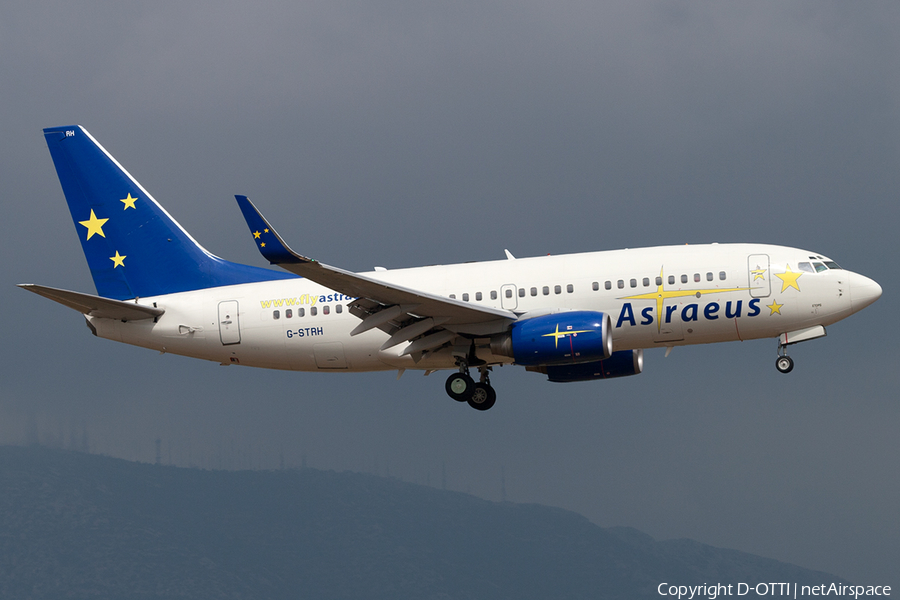 Astraeus Boeing 737-76N (G-STRH) | Photo 201193