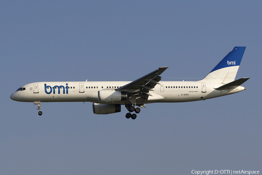 bmi Boeing 757-28A (G-STRY) | Photo 278354