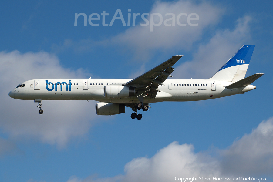 bmi Boeing 757-28A (G-STRY) | Photo 668999