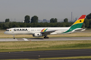 Ghana International Airlines Boeing 757-258 (G-STRZ) at  Dusseldorf - International, Germany