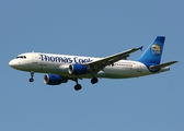 Thomas Cook Airlines Airbus A320-214 (G-SUEW) at  Belfast / Aldergrove - International, United Kingdom