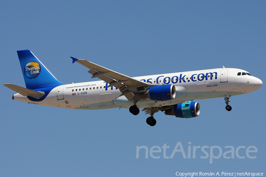 Thomas Cook Airlines Airbus A320-214 (G-SUEW) | Photo 282316