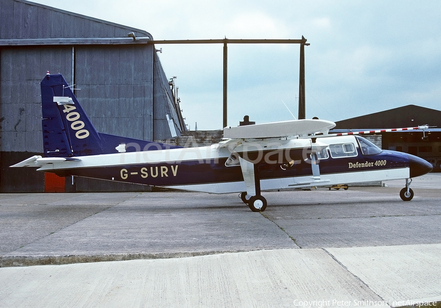 Britten-Norman Group Britten-Norman BN-2T-4S Defender (G-SURV) | Photo 216884