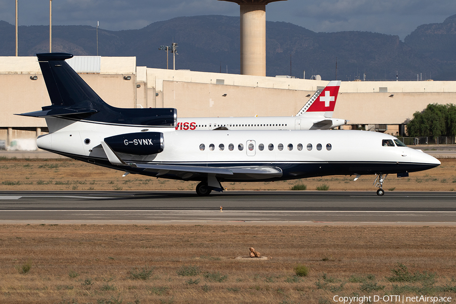 Executive Jet Charter Dassault Falcon 7X (G-SVNX) | Photo 530644