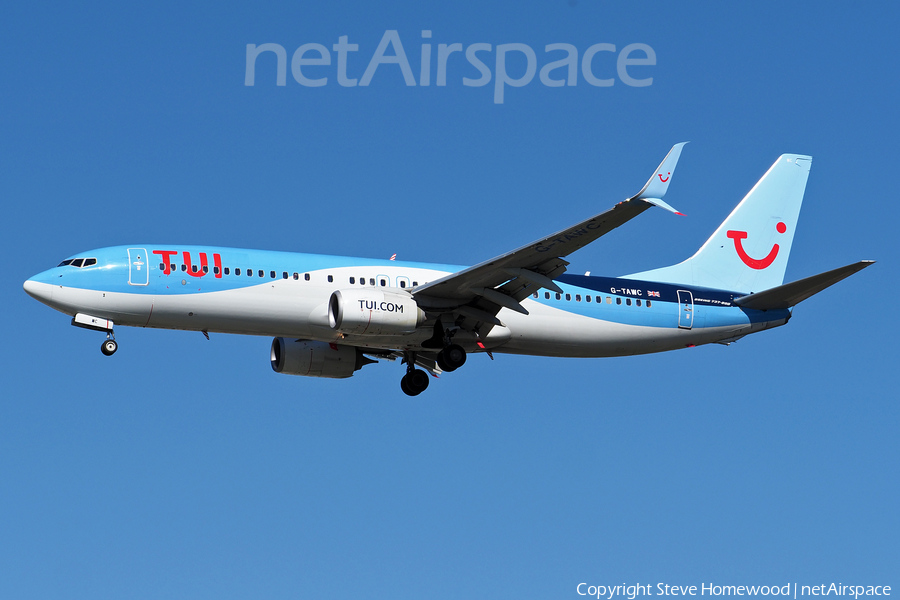 TUI Airways UK Boeing 737-8K5 (G-TAWC) | Photo 282572