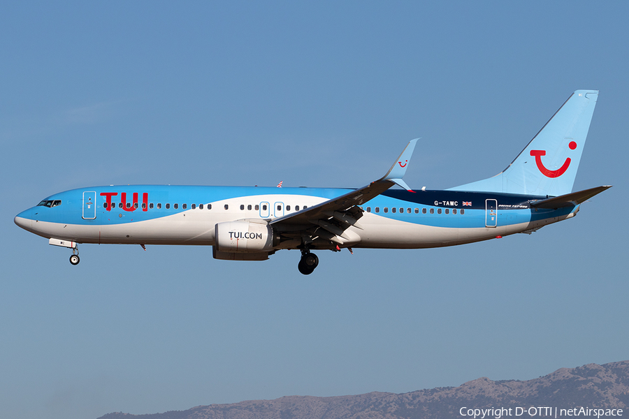 TUI Airways UK Boeing 737-8K5 (G-TAWC) | Photo 353730