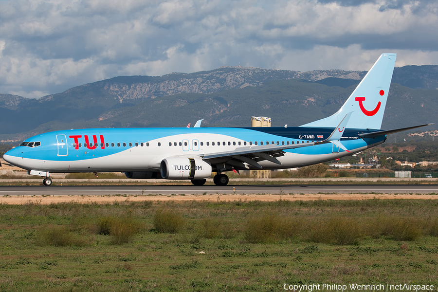 TUI Airways UK Boeing 737-8K5 (G-TAWD) | Photo 289408