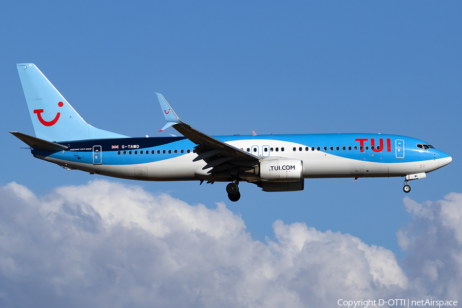 TUI Airways UK Boeing 737-8K5 (G-TAWD) | Photo 533775