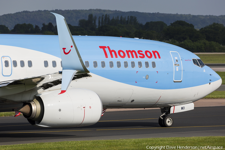 Thomson Airways Boeing 737-8K5 (G-TAWD) | Photo 110235