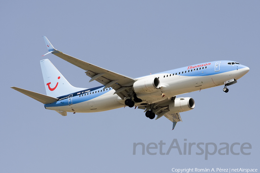 Thomson Airways Boeing 737-8K5 (G-TAWD) | Photo 282129