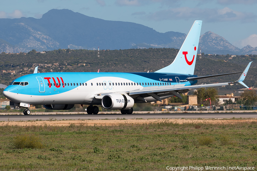 TUI Airways UK Boeing 737-8K5 (G-TAWF) | Photo 289413