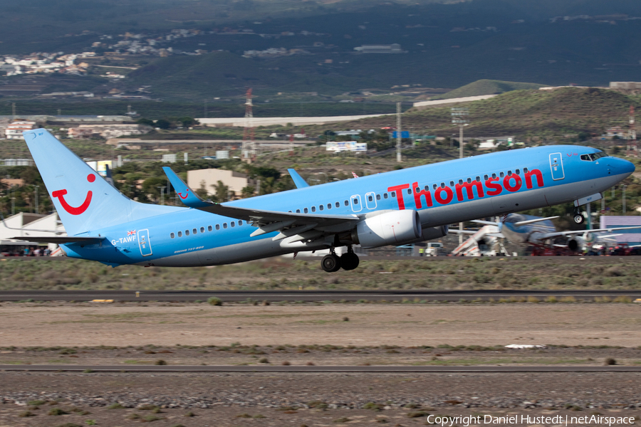 Thomson Airways Boeing 737-8K5 (G-TAWF) | Photo 549377
