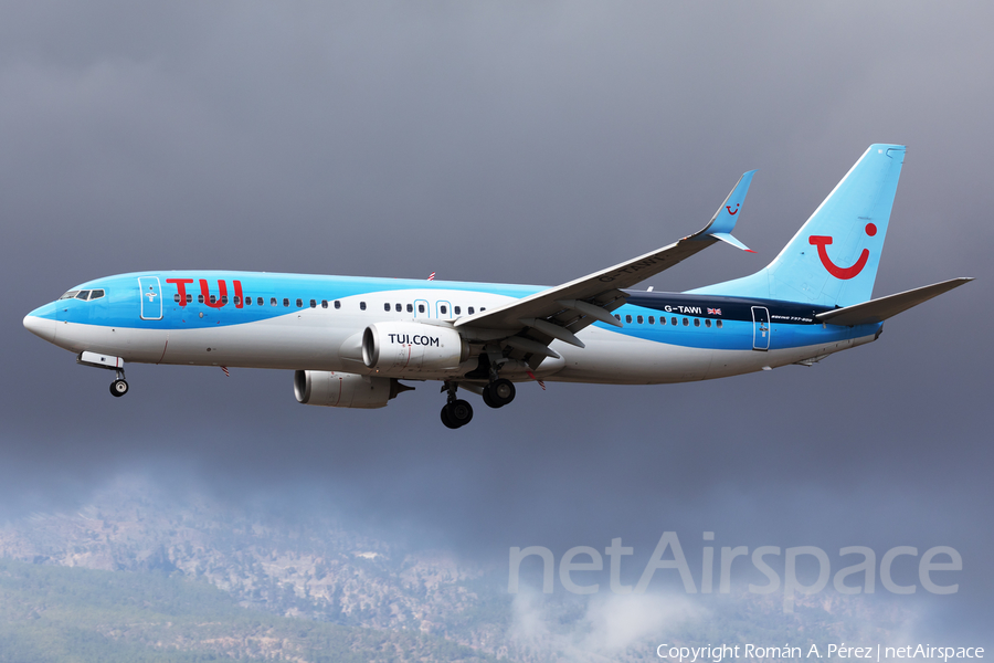 TUI Airways UK Boeing 737-8K5 (G-TAWI) | Photo 541638