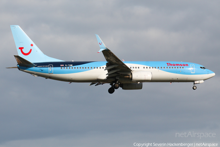 Thomson Airways Boeing 737-8K5 (G-TAWI) | Photo 214870