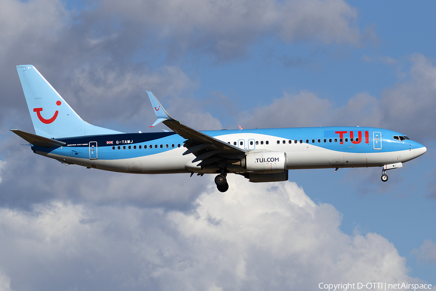 TUI Airways UK Boeing 737-8K5 (G-TAWJ) | Photo 533865
