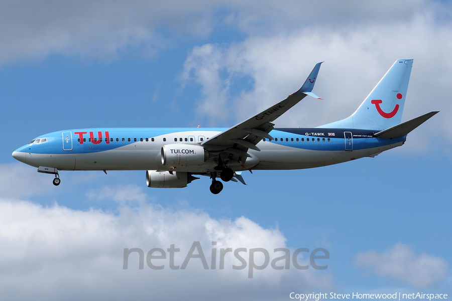 TUI Airways UK Boeing 737-8K5 (G-TAWK) | Photo 535332