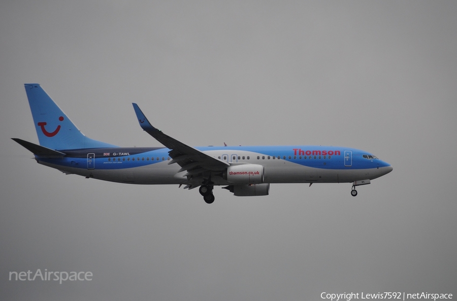 Thomson Airways Boeing 737-8K5 (G-TAWL) | Photo 49133