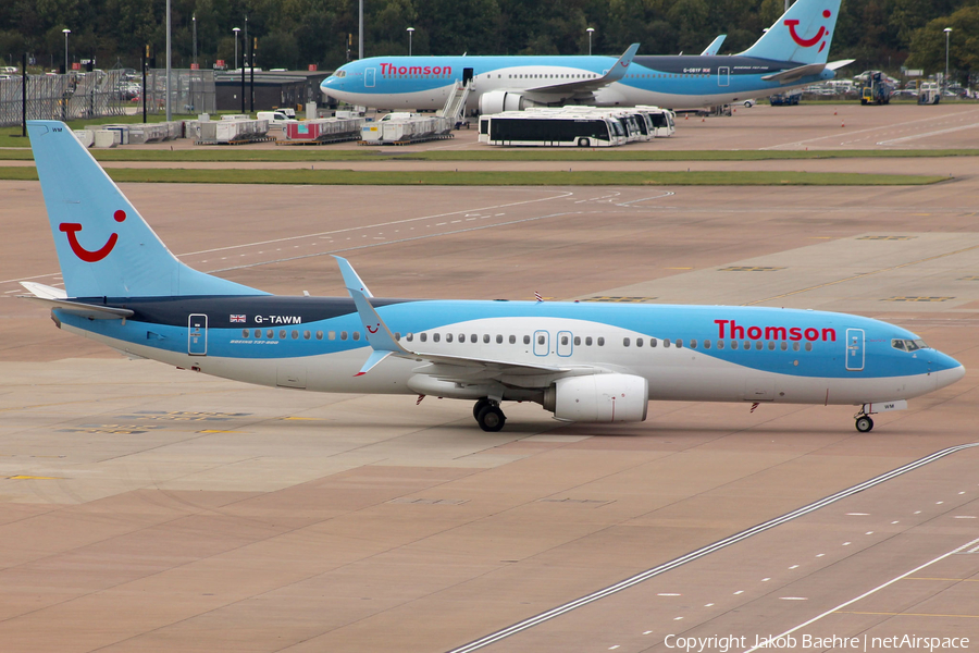 Thomson Airways Boeing 737-8K5 (G-TAWM) | Photo 138171
