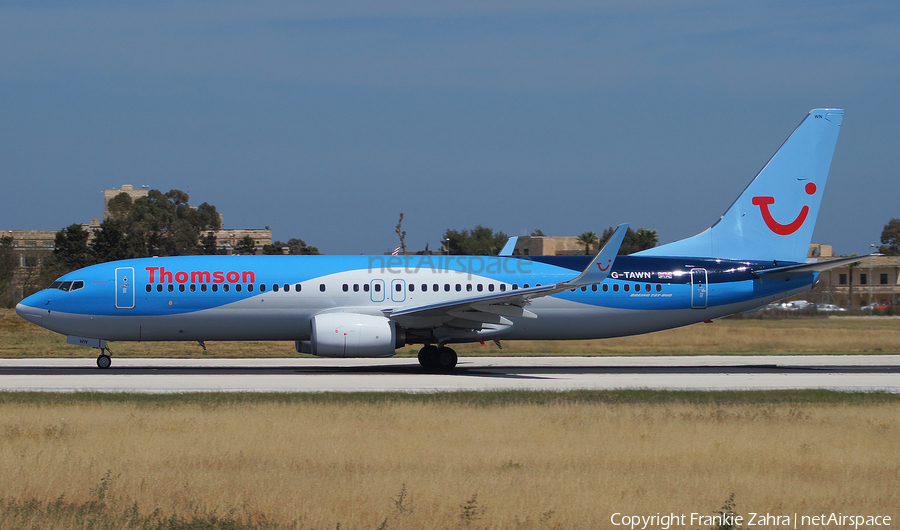 Thomson Airways Boeing 737-8K5 (G-TAWN) | Photo 24678
